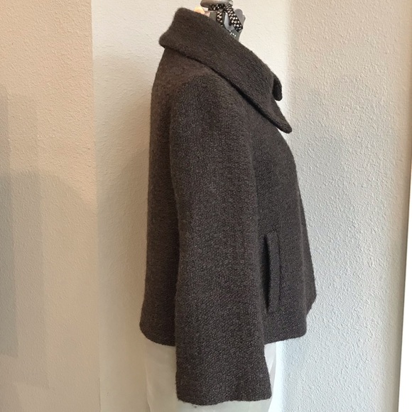 Banana Republic 100% Wool Boucle Jacket Size 2 - Picture 4 of 6